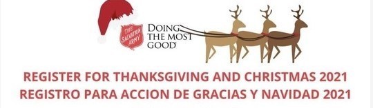 Register for Thanksgiving and Christmas 