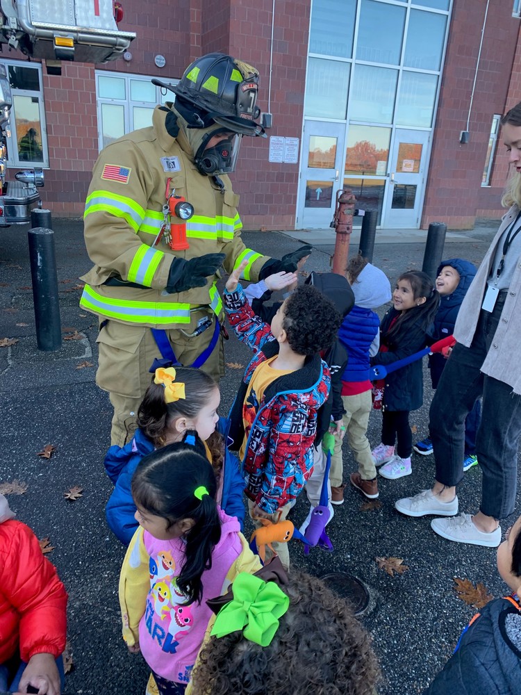 Firefighters visit WECC