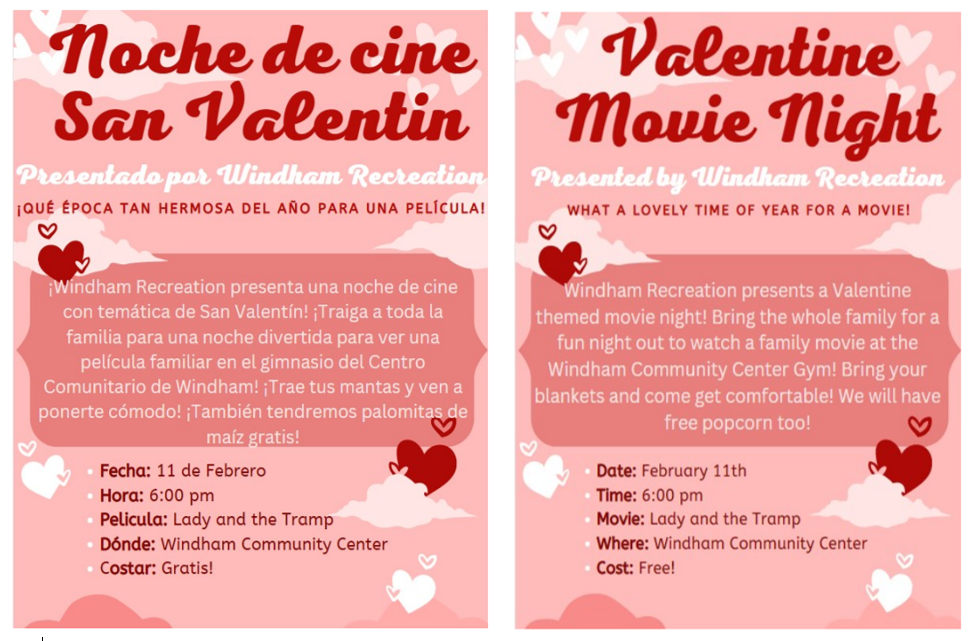 Noche de cine San Valentin / Valentine  movie night !