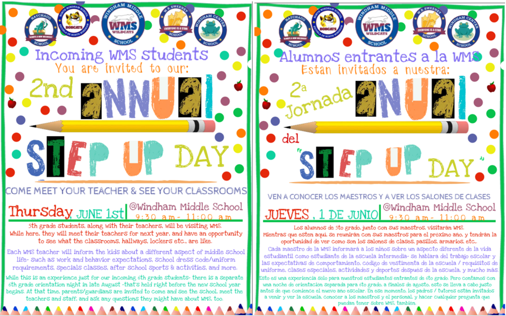 2nd Annual Step Up Day! 