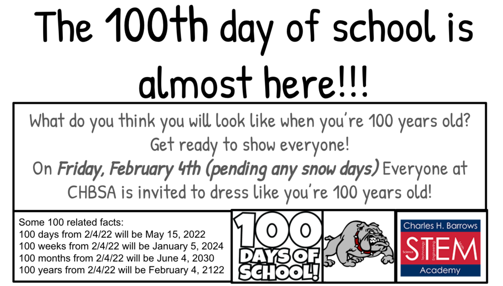 100th day english