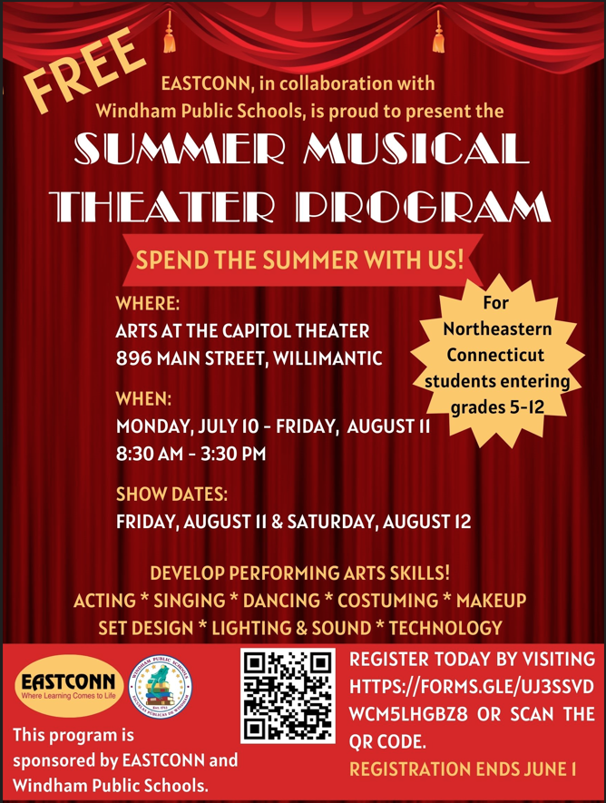 Summer Musical Theater Program 2023 Eng